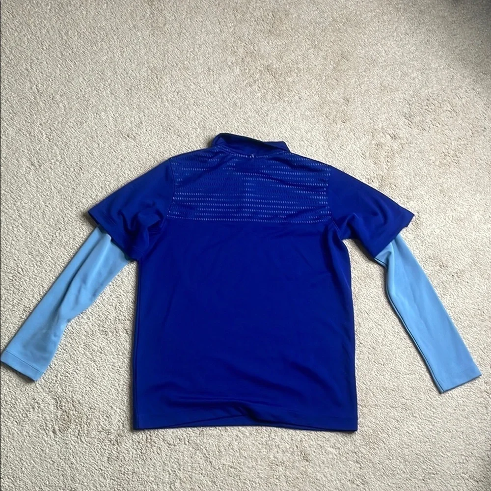 Nike Men's Blue Long Sleeve Shirt